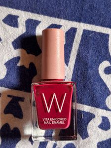 W Vita Enriched Nail Enamel - Vibrant Pink
