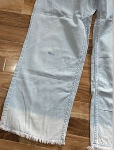 Light Wash Wide Leg Jeans