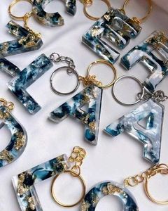 Custom Resin Letter Keychain
