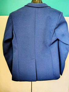 Stylish Blue Men's Blazer - Size M