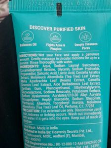 Pilgrim Australian Tea Tree Face Wash