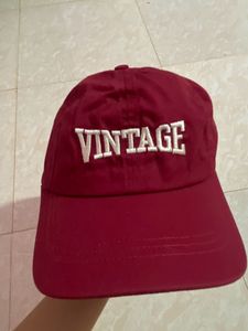 Maroon Cap
