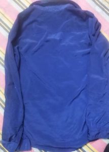 Classic Blue Button-Up Shirt