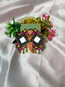 Afgani Earrings With Mirror