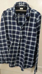 Peter England Checkerd Shirt