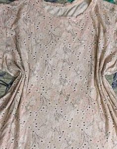 Cozy Peach lounge/Night Dress