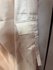 Beige regular fit cargo