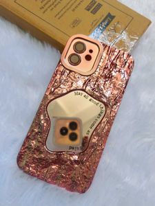 Rose Gold Textured Phone Cover iphone 12