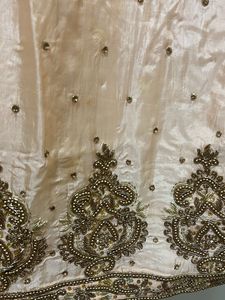 Embellished Peach gharara