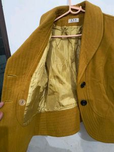 Mustard Yellow Coat