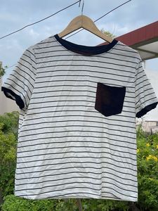 Striped Pocket T-Shirt