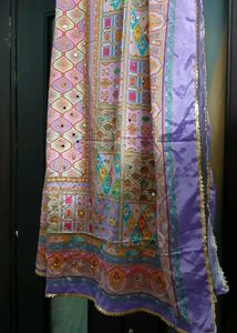 Vibrant Patchwork Dupatta