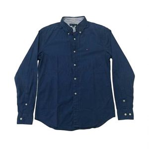 Tommy Hilfiger Men's Navy Button-Down Shirt