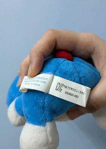 Cute Doraemon Plush Keychain Toy