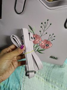 Chic Embroidered Handbag