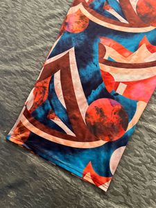 Patterned Bodycon Dress