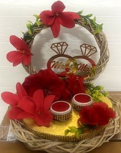 Ring Platter Tray With LED