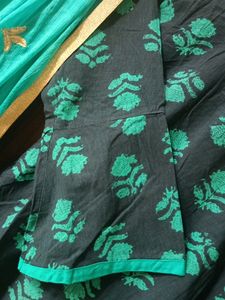 Beautiful 38 Bust Size Plazzo Suit Set Wd Dupatta