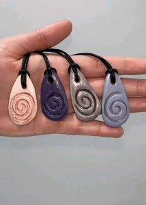 Boho Drop Spiral Pendants (Any 1)