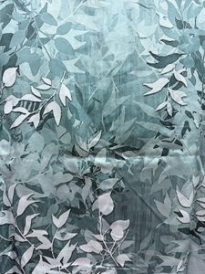 Men's Short Sleeve Leaf Print Shirt