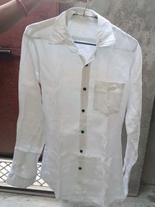 Men's White Formal Shirt