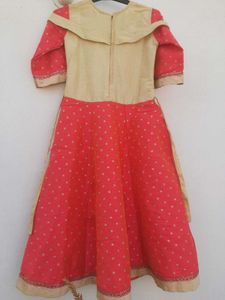 Girls' Ethnic Dress - Party Ready