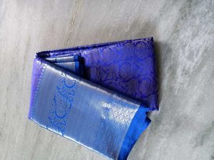 Royal Blue Silk Saree
