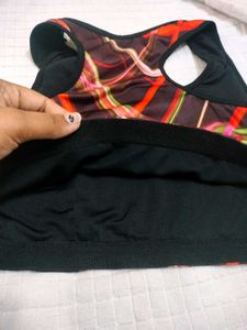 Colorful Athletic Sports Bra