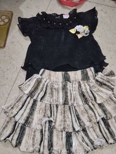 Cute Girls' Outfit Set