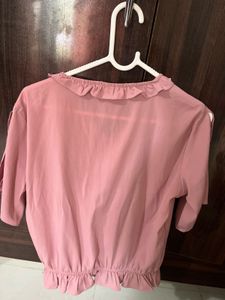 mauve pink top