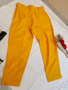 Bright Yellow Palazzo Pants