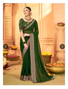 Mitera Green Saree