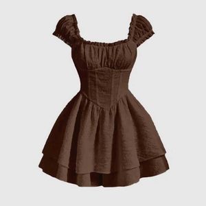 Brown Beach Dress from little box
