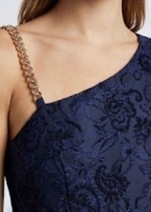 Fixed price lovely blue colour off shoulder dress