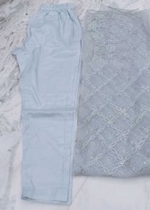 Exquisite Blue Embroidered Lehenga Choli