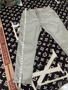 Gray Casual Pants