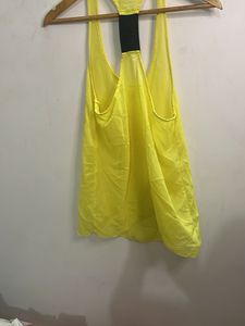 Bright Yellow Racerback Tank Top