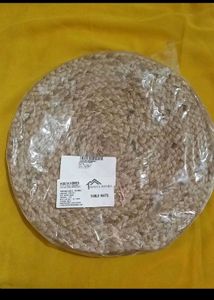 Unused Jute Tablel Mat Set Of 2