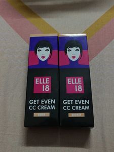 ELLE 18 Get Even CC Cream Duo