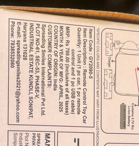 Fully new remote car(rechargeable)