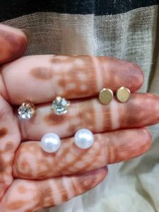 Assorted Stud Earrings Set