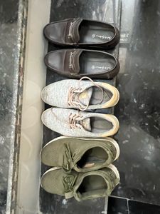 3 shoes/ Men's Footwear Bundle