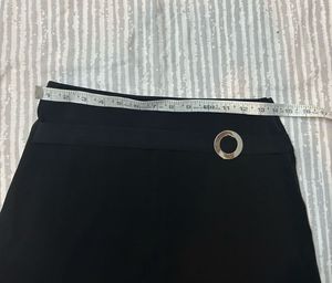 Black Flare Skirt