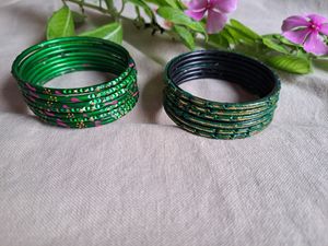Sawan Special Green Bangles Grab Soon