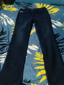 Girls Jeans Elastic Pant