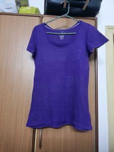 Purple Pocket T-Shirt