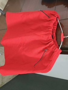 for sell : Red mini skirt