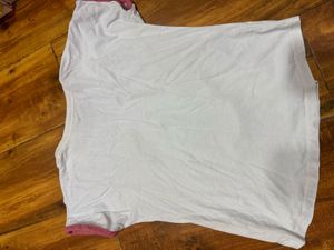 3 White "Match Day" T-Shirt