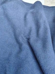 Dark Blue Tweed Blazer Fabric