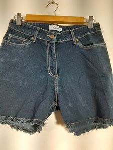 Marca Disati Blue Denim Shorts(Womens)